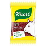 KNORR CUBES BEEF SINGLES 48/12/10G
