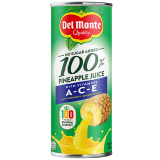 DEL MONTE JUICE PINEAPPLE W/ ACE 4/6/220ML-P