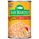 SAN MARINO CORNED TUNA CHILI 48/150G EOC