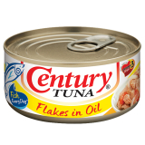 CENTURY TUNA FLAKES IN OIL EOE 48/180G