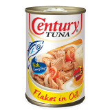 CENTURY TUNA FLAKES IN OIL EOE 50/155G